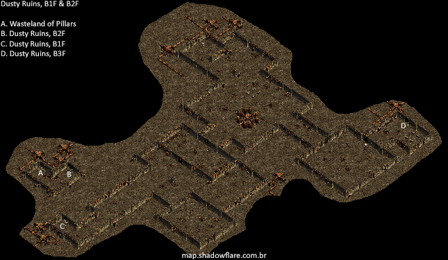 Dusty Ruins, B1F & B2F.jpg